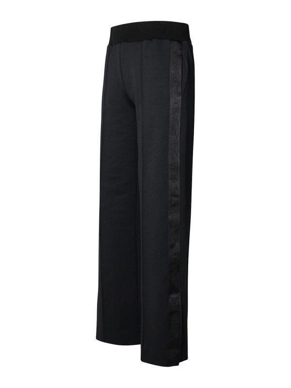 The Best Shops OFF-WHITE: tracksuit bottoms - Black Polyamide Blend Sporty Pants