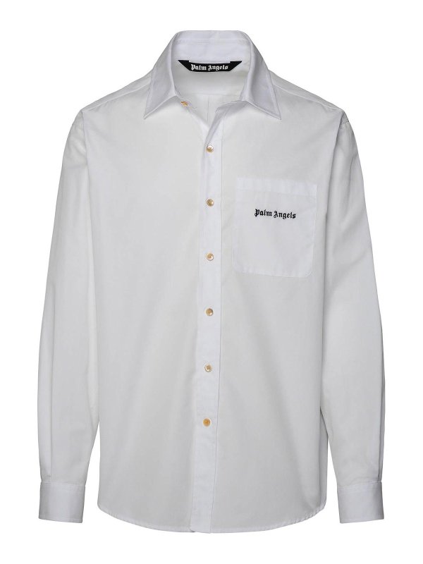 Palm Angels: シャツ - シャツ - 白