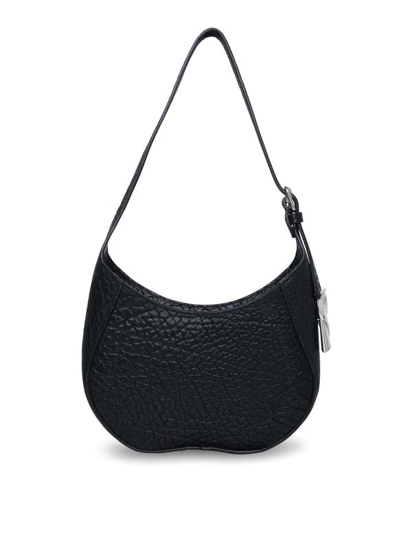 BURBERRY: shoulder bags - Black Leather Bag