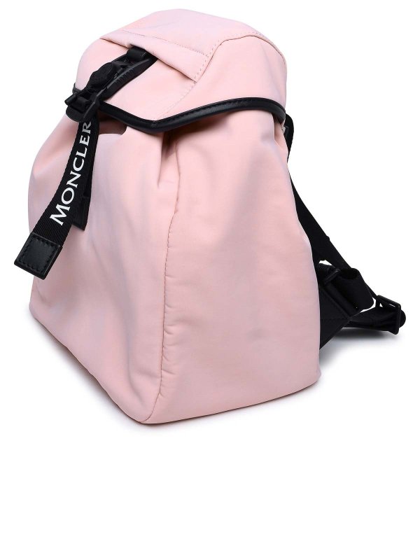 MONCLER: backpacks online - Trick Pink Nylon Backpack