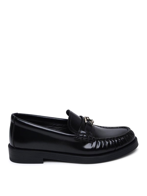JIMMY CHOO: Mocasines y Zapatillas - Mocasines - Negro