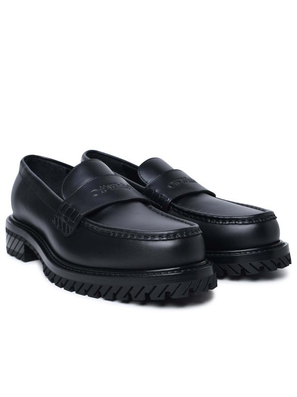 OFF-WHITE: Mocasines y Zapatillas online - Mocasines - Negro