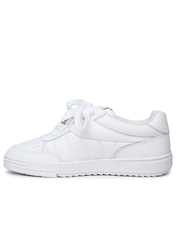 The Best Shops Palm Angels: trainers - White Leather Sneakers