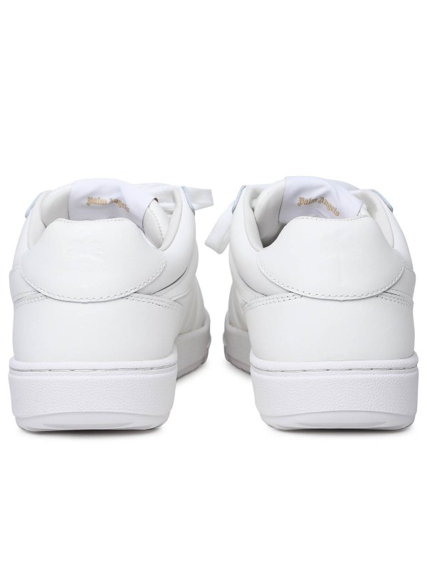 White Leather Sneakers shop online: Palm Angels