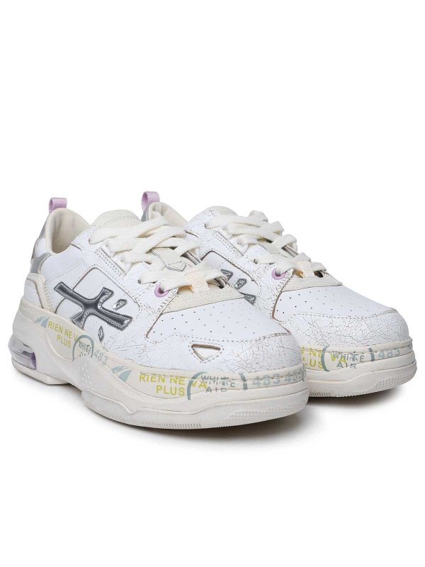 PREMIATA: Chaussures de sport online - Baskets - Blanc