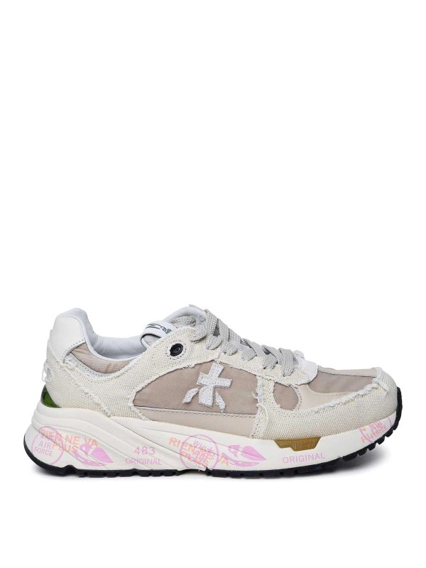 PREMIATA: Chaussures de sport - Baskets - Beige