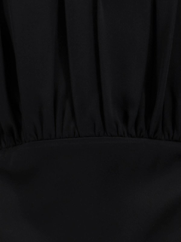 The Best Shops JIL SANDER: knee length dresses - Sleeveless Satin Dress