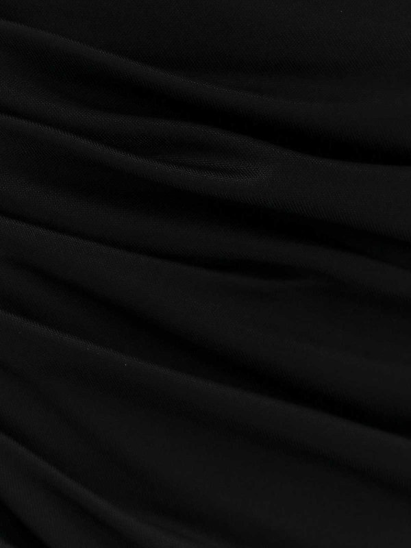 The Best Shops VERSACE: Robe longueur genou - Robe Au Genou - Noir