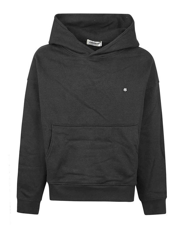 A PAPER KID: スウェット＆セーター - スウェットシャツ/セーター - 黒