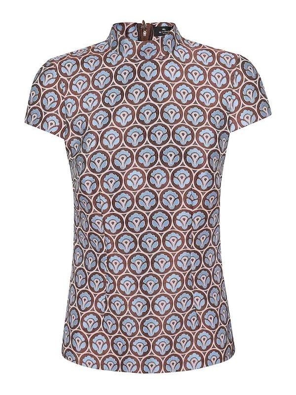 ETRO: Tops y camisetas sin mangas - Top - Multicolor