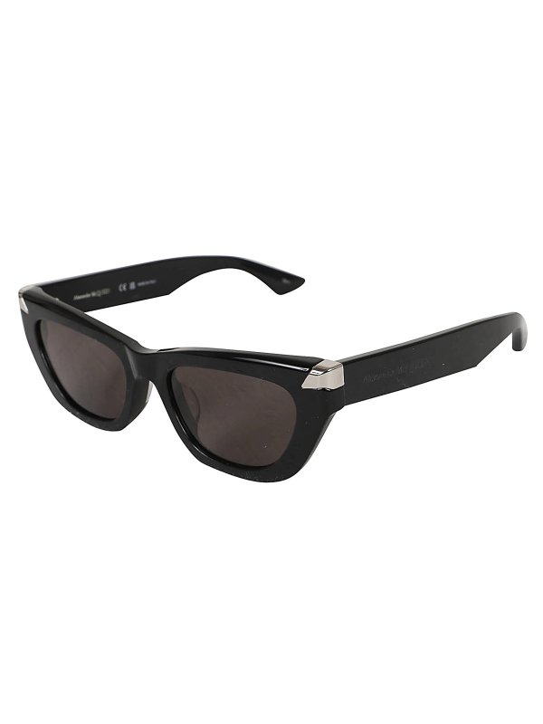 ALEXANDER MCQUEEN: Lunettes online - Lunettes - Noir