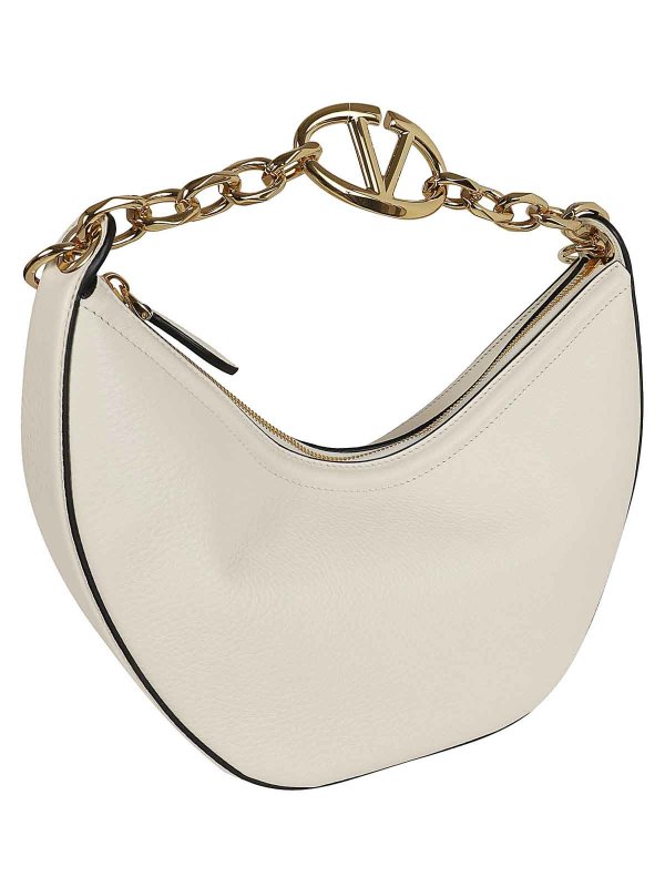 VALENTINO GARAVANI: cross body bags online - Small Hobo Vlogo Moon Bag