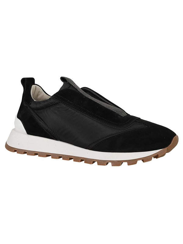 BRUNELLO CUCINELLI: Chaussures de sport online - Baskets - Noir
