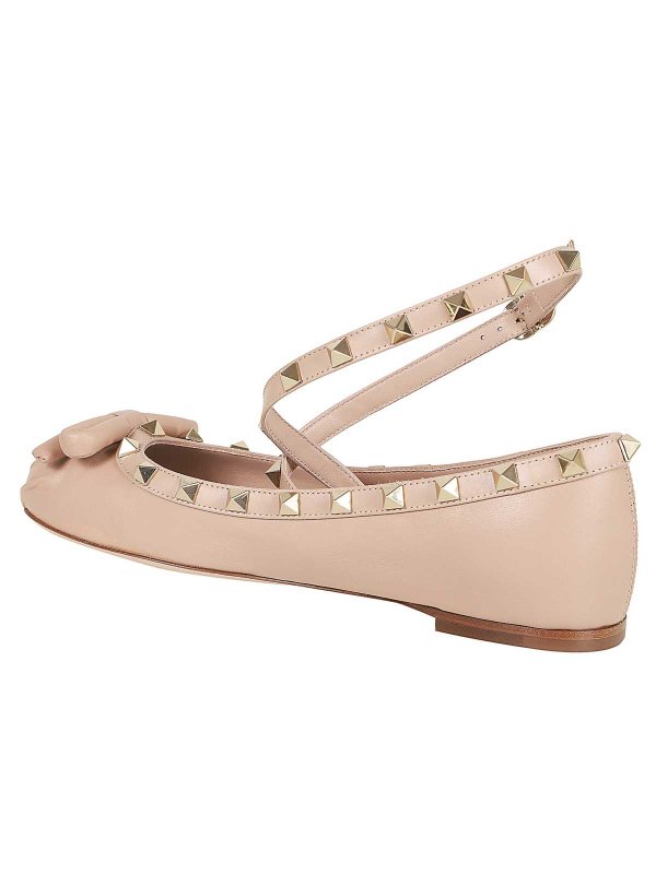 The Best Shops VALENTINO GARAVANI: フラットシューズ - フラットシューズ - ピンク