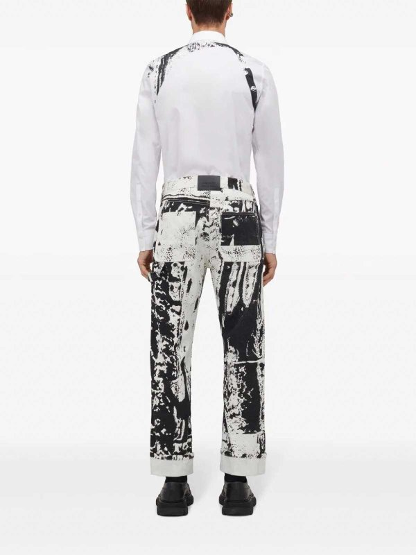 Printed Harness Shirt shop online: ALEXANDER MCQUEEN