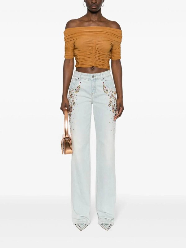 BLUMARINE: jeans dritti, a sigaretta online - Jeans
