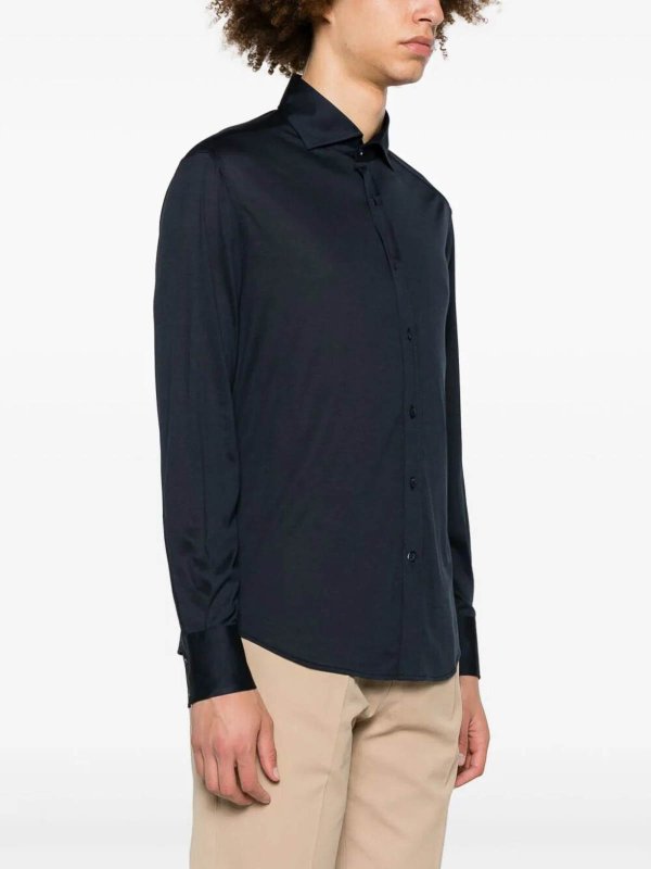The Best Shops BRUNELLO CUCINELLI: シャツ - シャツ - ダークブルー