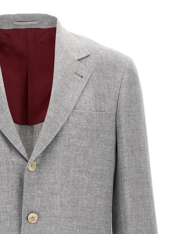 The Best Shops BRUNELLO CUCINELLI: ブレザー - ブレザー - グレー