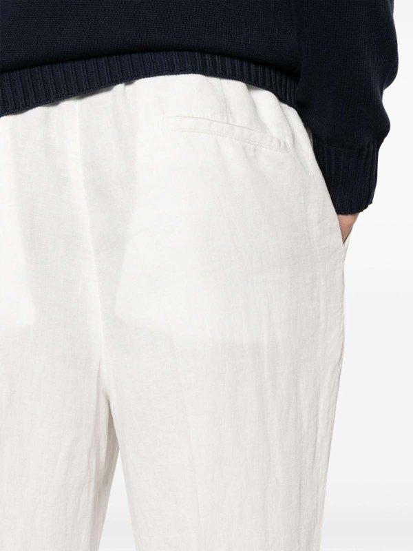 Shorts - Creme shop online: BRUNELLO CUCINELLI