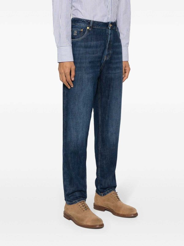 The Best Shops BRUNELLO CUCINELLI: straight leg jeans - Jeans