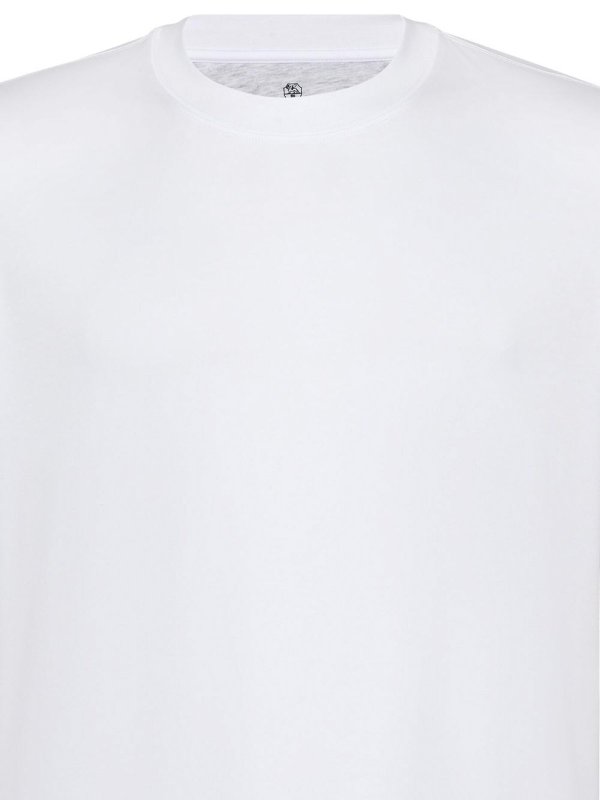 The Best Shops BRUNELLO CUCINELLI: T-shirts - T-Shirt - Blanc