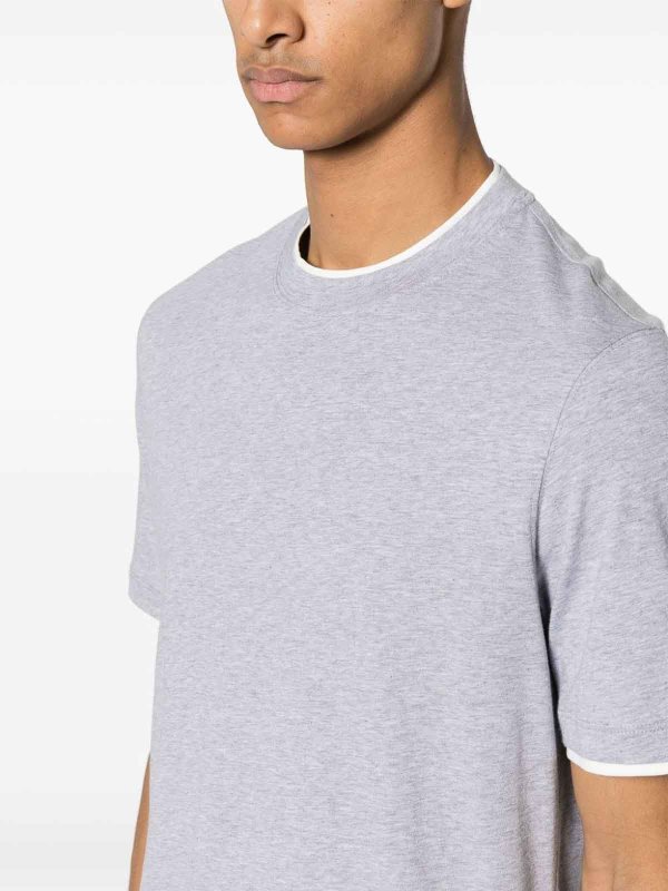 BRUNELLO CUCINELLI buy online T-Shirt With Faux-Layering
