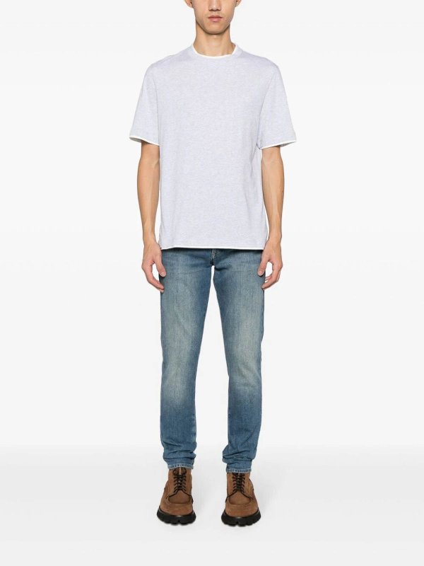 BRUNELLO CUCINELLI: Tシャツ online - Tシャツ - グレー