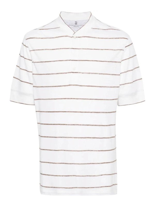 BRUNELLO CUCINELLI: Camisetas - Camiseta - Henley