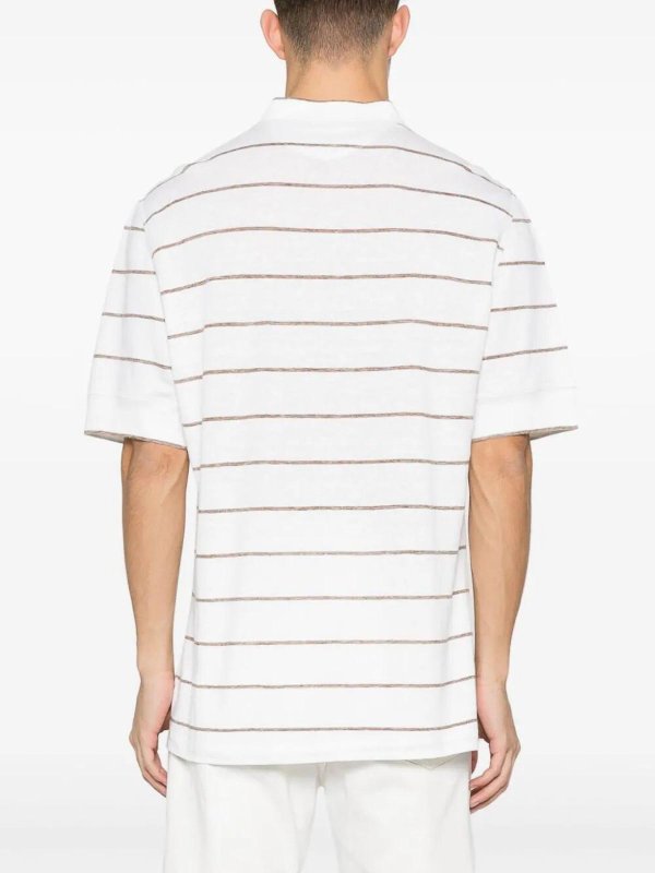 Camiseta - Henley shop online: BRUNELLO CUCINELLI