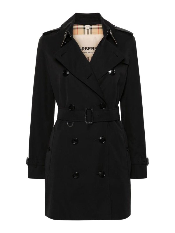 BURBERRY: Trenchcoats - Trenchcoat - Schwarz
