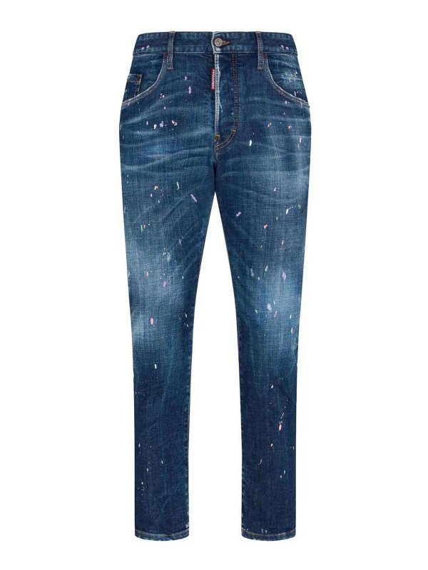 DSQUARED2: Shorts - Shorts - Azul Oscuro