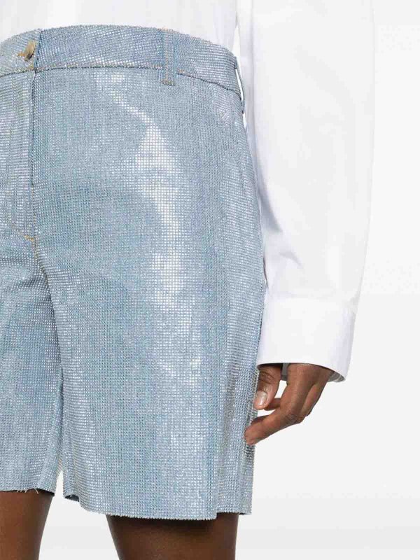 The Best Shops ERMANNO SCERVINO: トラウザーショーツ - ショートパンツ - ブルー