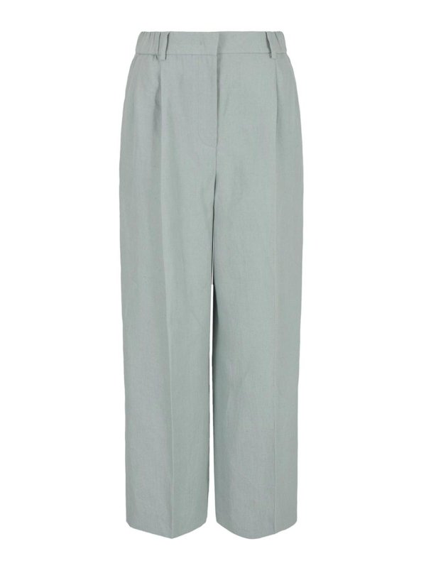 GIORGIO ARMANI: カジュアルトラウザー - ショートパンツ - グレー