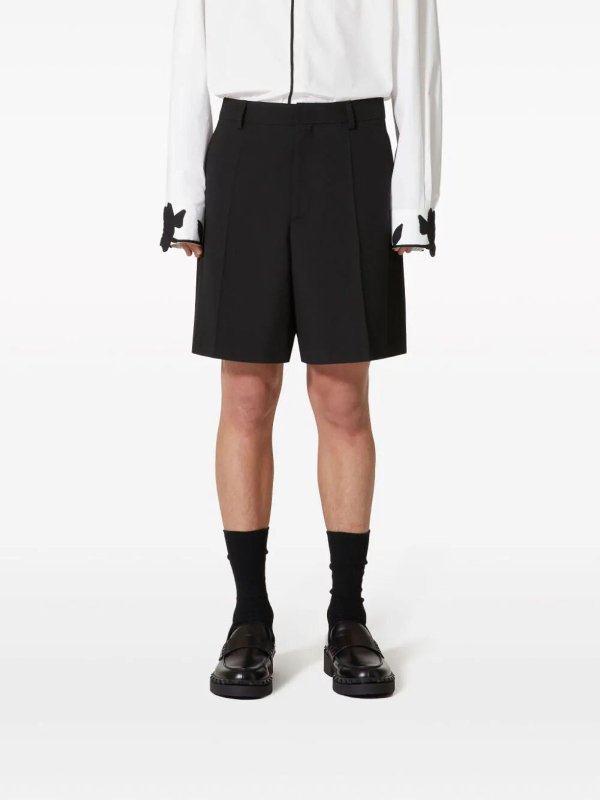 ショートパンツ - 黒 shop online: VALENTINO GARAVANI