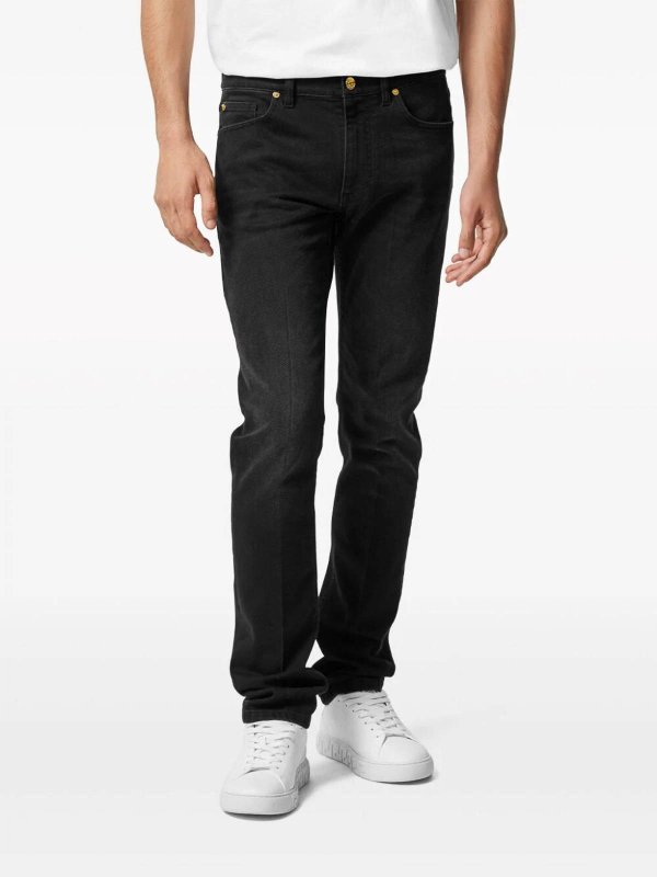 Embroidery Jeans shop online: VERSACE