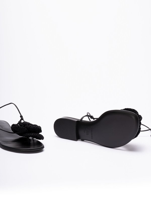 Flower Flat Sandals shop online: MAGDA BUTRYM