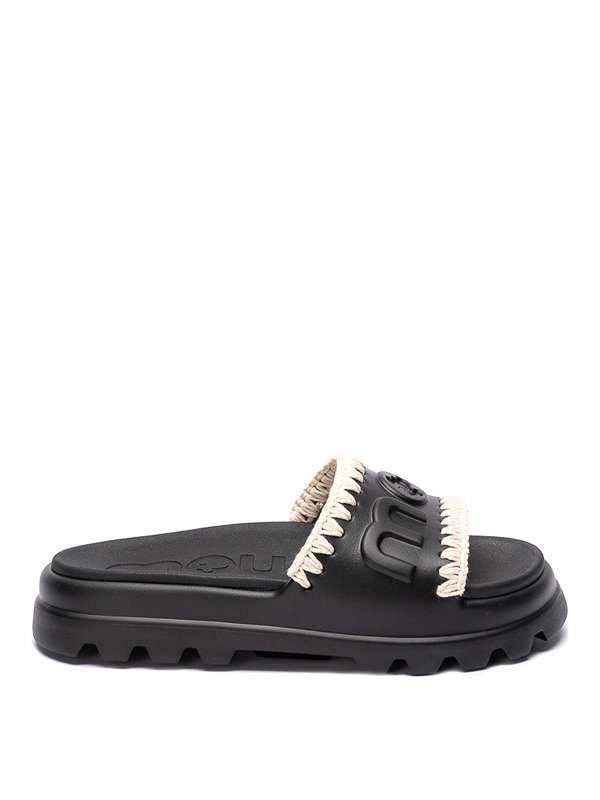 MOU: サンダル - サンダル - 黒