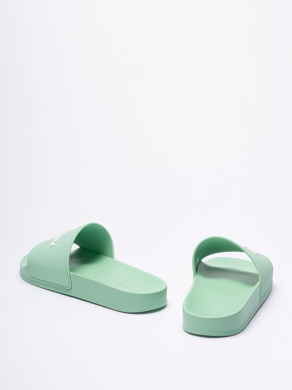 The Best Shops Palm Angels: Mocassini e slippers - Pantofole da piscina con logo essenziale