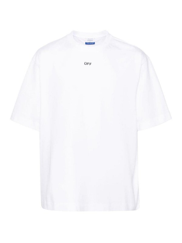 OFF-WHITE: クルーネック - クルーネック - 白