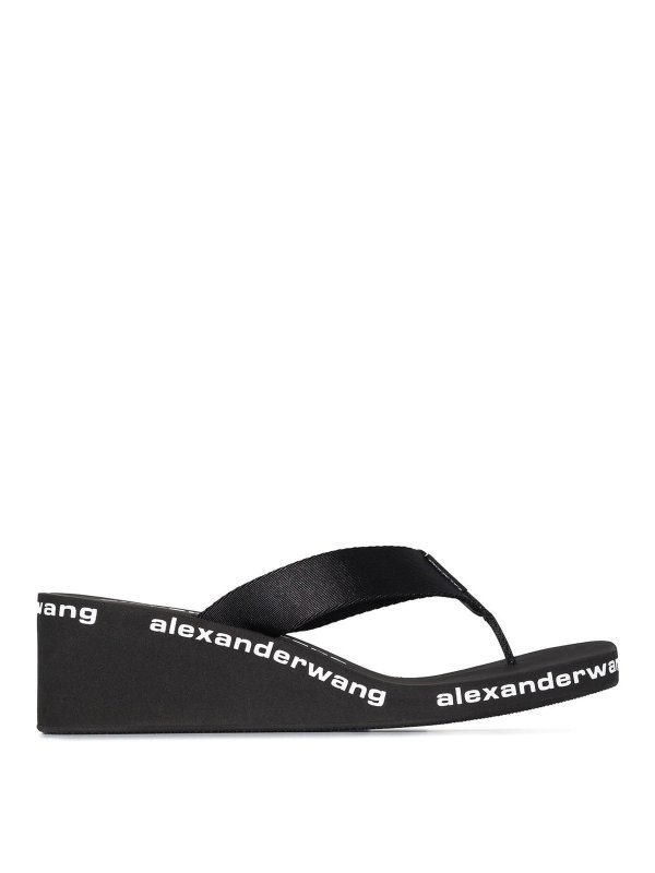 ALEXANDER WANG: sandali - Sandali con logo