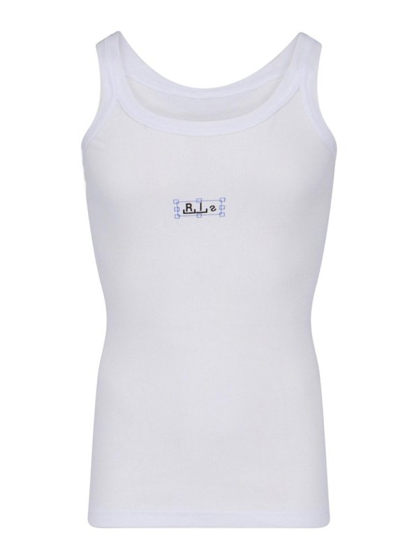 RANDOM IDENTITIES: Tops & Débardeurs - Top - Blanc