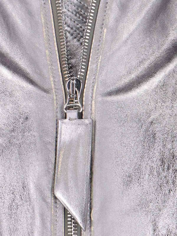 Leather Bomber Jacket shop online: The Attico