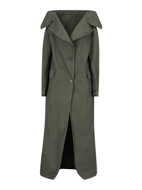 The Attico: Abrigos cortos - Abrigo Corto - Verde