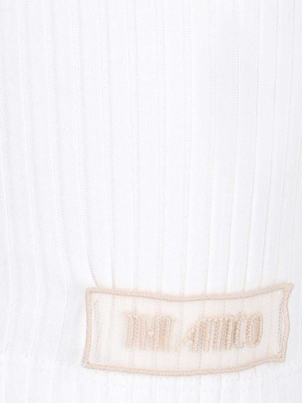 The Best Shops The Attico: Tops und Tank Tops - Top - Weiß