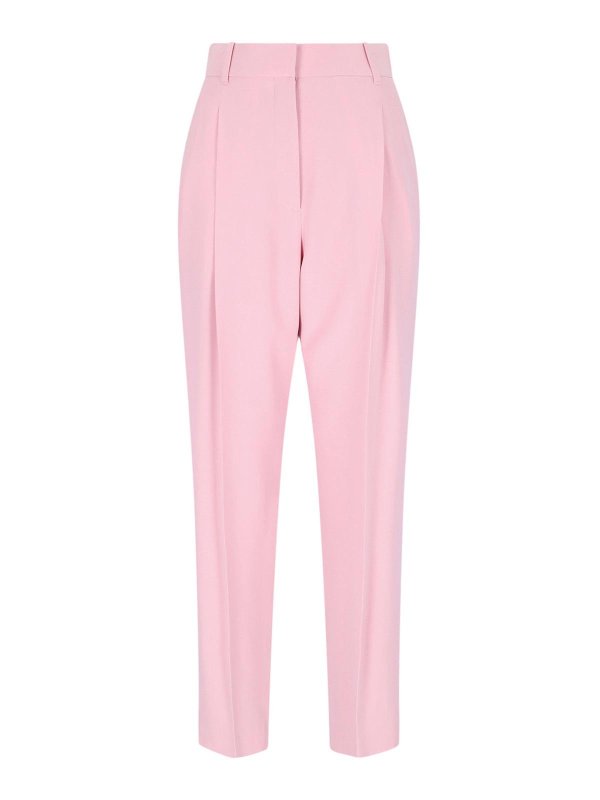 ALEXANDER MCQUEEN: カジュアルトラウザー - カジュアルパンツ - ヌードカラー