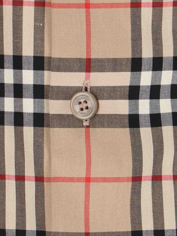 シャツ - ベージュ shop online: BURBERRY