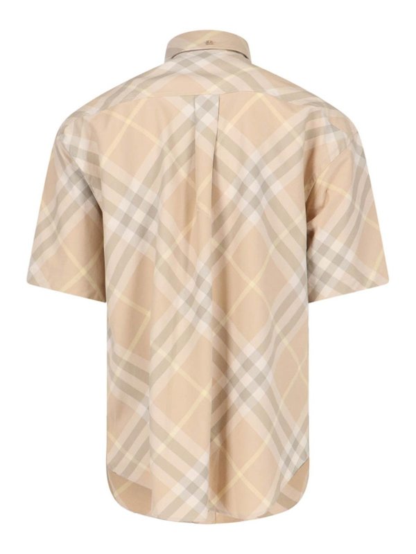 BURBERRY: シャツ online - シャツ - ベージュ