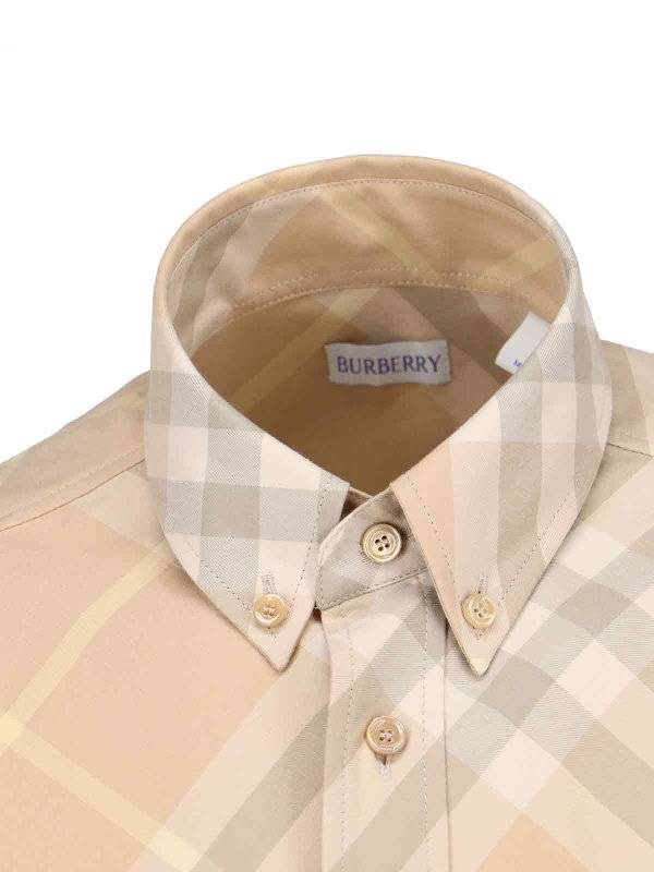 The Best Shops BURBERRY: シャツ - シャツ - ベージュ