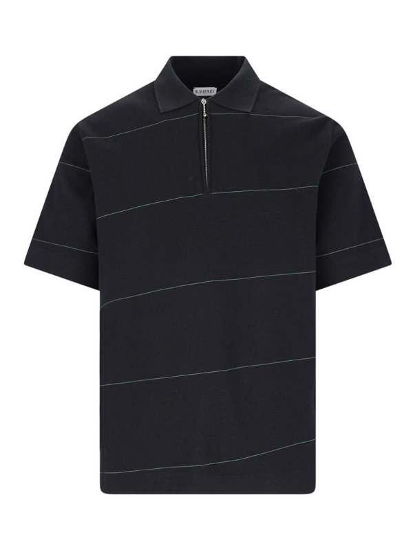 BURBERRY: Polos  - Polo - Noir