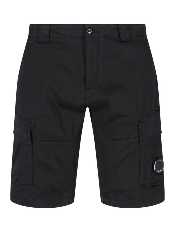 C.P. COMPANY: Hosen Shorts - Shorts - Schwarz